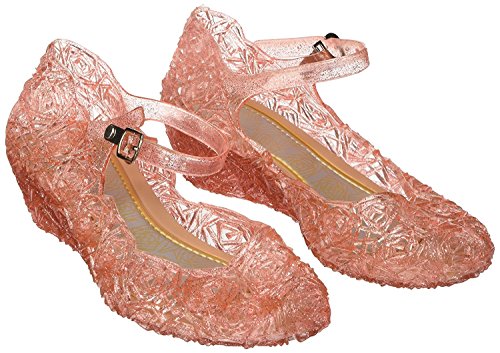 Katara-Zapatos De Princesa Frozen Con Cuña Disfraz Niña, color rosa, EU 28 (Tamaño del fabricante: 30) (ES10)