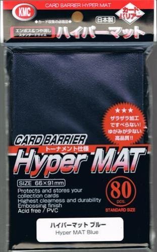 KMC 80 tarjeta barrera Hyper Mat Azul (5 paquetes/total 400)