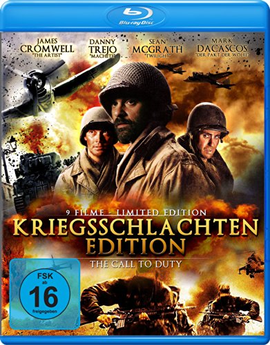 Kriegsschlachten Edition - The Call To Duty [9 Filme in einer 2 Disc Blu-ray Limited Edition] [Alemania] [Blu-ray]