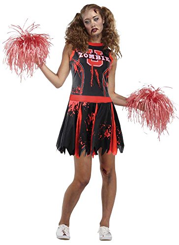 LADIES UNDEAD CHEERLEADER COSTUME - MEDIUM