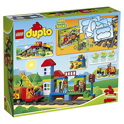 LEGO DUPLO - Juego de construcción de circuito de tren (10508)