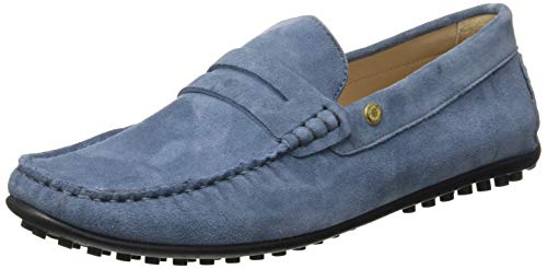 Les Tropéziennes par M. Belarbi Ralph, Mocasines para Hombre, Azul (Bleu Jeans 133), 43 EU