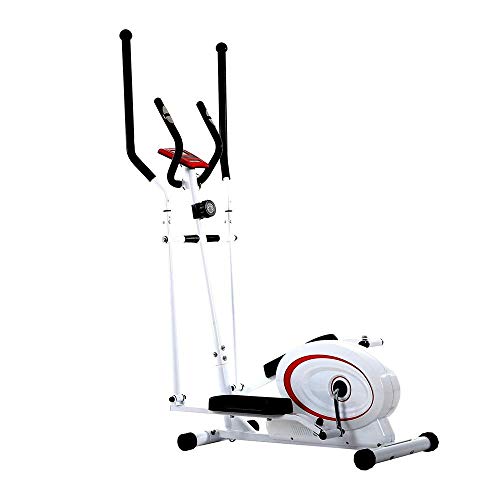 LHQ-HQ Elíptica entrenador físico de la máquina elíptica Trainer tranquila Driven entrenamiento entrenador elíptico de ejercicio Bicicleta elíptica Máquina for el hogar, pequeñas habitaciones, apartam