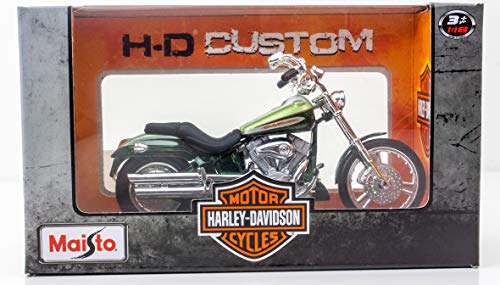 Maisto Harley-Davidson 2016 Breakout 1:18 Escala modelo de motocicleta en negro