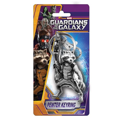 Marvel Monogram - Llavero Guardianes de la Galaxia - Rocket Raccoon Métal 6cm - 0077764681769