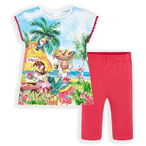 Mayoral Conjunto Pirata Grafica Tropical niña Modelo 3547 (8 años)