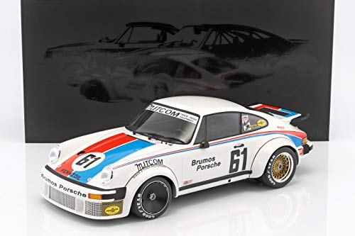 Minichamps 125766461 Porsche 934 24h Daytona 1977 (Escala 1/12, Color Blanco/Azul/Rojo