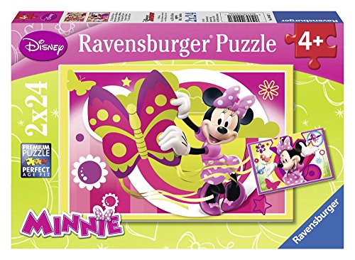 Minnie Mouse - Puzzle de 2 x 24 Piezas (Ravensburger 09047 1)