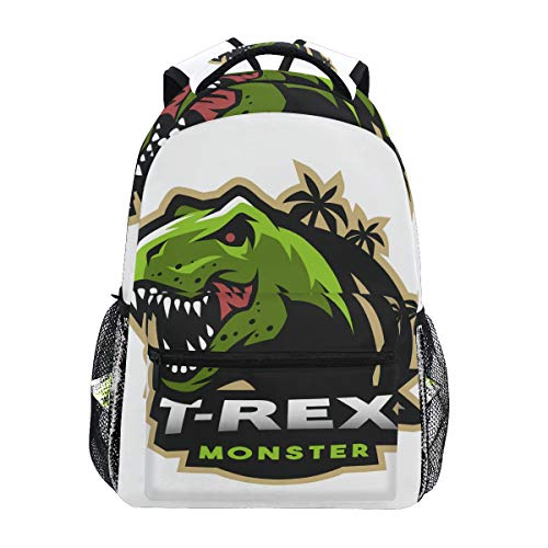 Mochila Escolar de Dinosaurio T-Rex para Mochila de Viaje para niños, niñas y niños