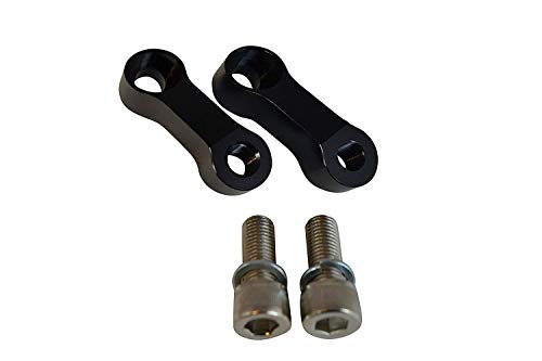 Moto Espejo Extensores 6cm Largo & 10mm M10 Hilo - Par - hacia Derecha Hilo