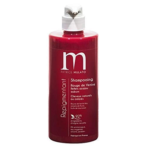 Mulato mul042 Champú repigmentant rojo 500 ml Mulato