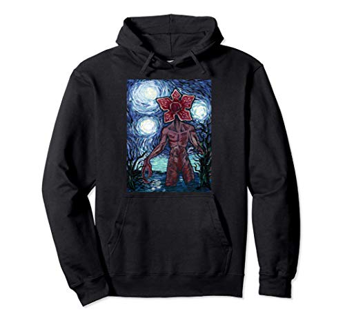 Netflix Stranger Things Demogorgon Starry Night Style Poster Sudadera con Capucha