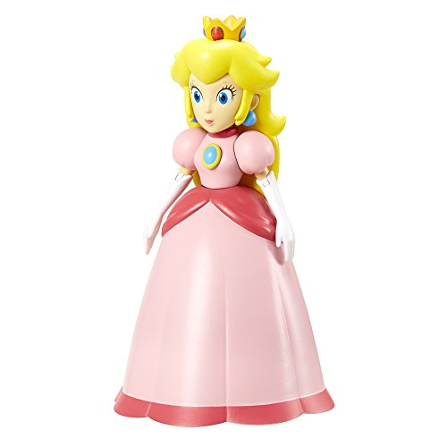 Nintendo - Figura Princess Peach Con Crown, 10 cm