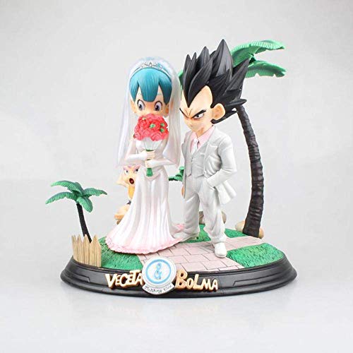 NLRHH Bola de Troncos y Bulma Escena Casado Modelos colocando Actitud Animado Estatua del Animado de Carácter Modelo Figura de acción de colección Peng