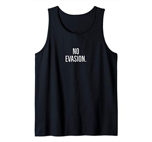 No evasion. Camiseta sin Mangas