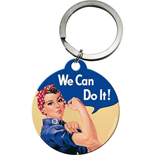 Nostalgic-Art-USA We Can do it-Key Ring Diameter 4 cm