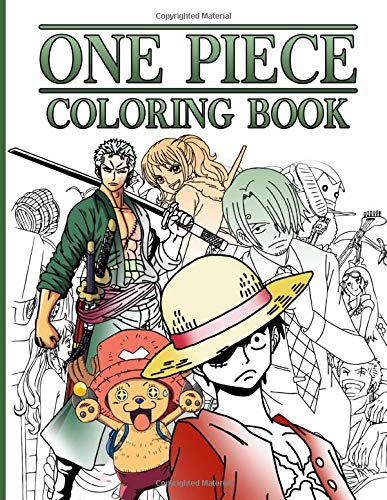 One Piece Coloring Book: The Crayola One Piece Coloring Books For Adults - (Book For Adults & Teens)