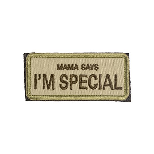 OneTigris Moral Patch parche de velcro bordado táctico., Mama Says I'm Special