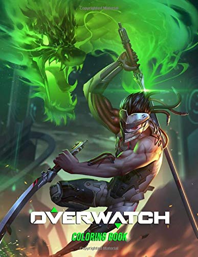 Overwatch Coloring Book: Overwatch Stunning Coloring Books For Kids And Adults Awesome Collections. A Beautiful Coloring Book For Adults With Many Stunning Overwatch Designs