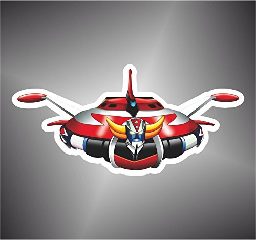 Pegatina de Dibujos Animados de Goldrake Grendizer Manga