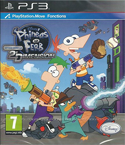 Phineas und Ferb - Quer durch die 2. Dimension [Importación francesa]