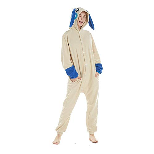 Pijama Pijamas De Algodón para Adultos Animal De Dibujos Animados Pokemon Plusle Minun Kigurumi Pijama Amantes Ropa De Dormir En Casa Cosplay-Si_Metro