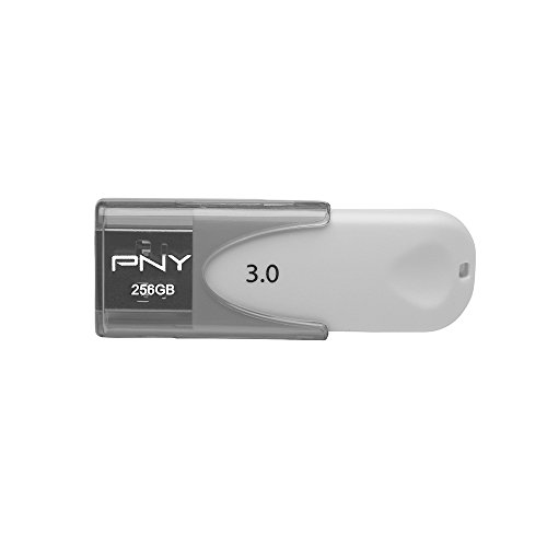 PNY FD256ATT430-EF Attache 4 3.0, Memoria USB, USB Tipo A, 256 GB, Gris