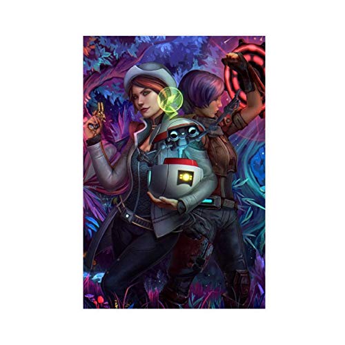 Póster para habitación de niños, póster de juego Borderlands 3 12, lienzo para decoración de dormitorio, paisaje, oficina, decoración de habitación, regalo, 30 x 45 cm, estilo Unframe-1