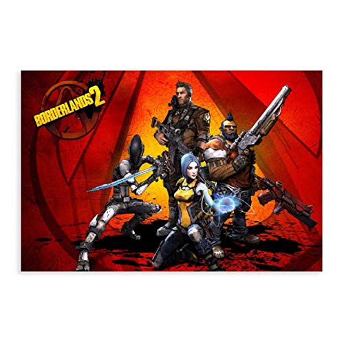 Póster para habitación de niños, póster de juego Borderlands 3 18, lienzo para decoración de dormitorio, deportes, paisaje, oficina, decoración de habitación, regalo, 40 x 60 cm, estilo Unframe-1