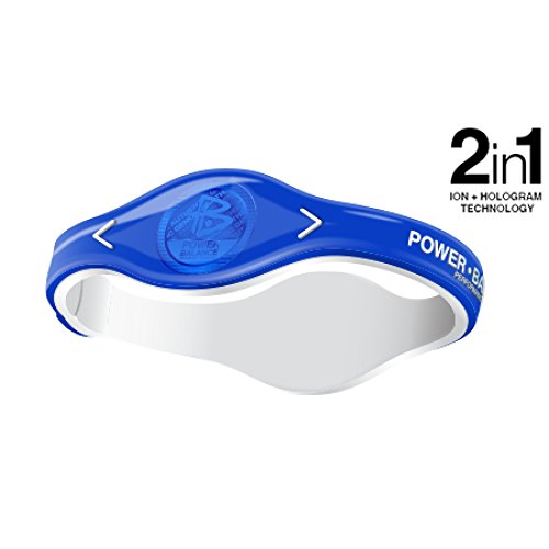 Power Balance Pro Ion - Brazalete de Silicona, Color Azul (Blue) - Tamaño S