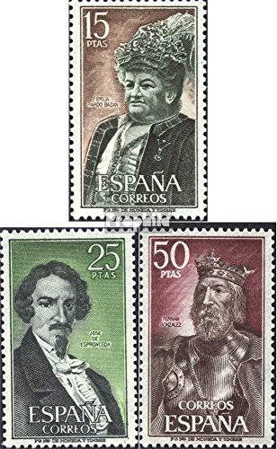 Prophila Collection España Michel.-No..: 1966-1968 (Completa.edición.) 1972 Famosos españoles (Sellos para los coleccionistas)