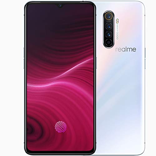 realme X2 Pro Smartphone Móvil, 6.5" 8 GB RAM 128 GB ROM Snapdragon 855 Plus SuperAMOLED Octa-Core, cuádruple cámara 64 MP + 16 MP, Dual Sim, Versión Europea (Blanco)