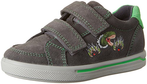 RICOSTA PAYAS, Low-Top Niños, Gris pátina Verde neón, 28 EU