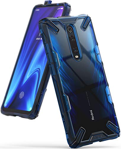 Ringke Fusion-X Diseñado para Funda Xiaomi Mi 9T, Mi 9T Pro, Redmi K20, Redmi K20 Pro Protección Resistente Impactos Carcasa Xiaomi Mi 9T, Funda para Xiaomi Mi 9T Pro (2019) - Space Blue