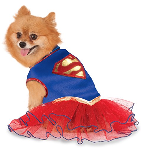 Rubies DC Comics - Disfraz de tutú para Perro, diseño de Supergirl