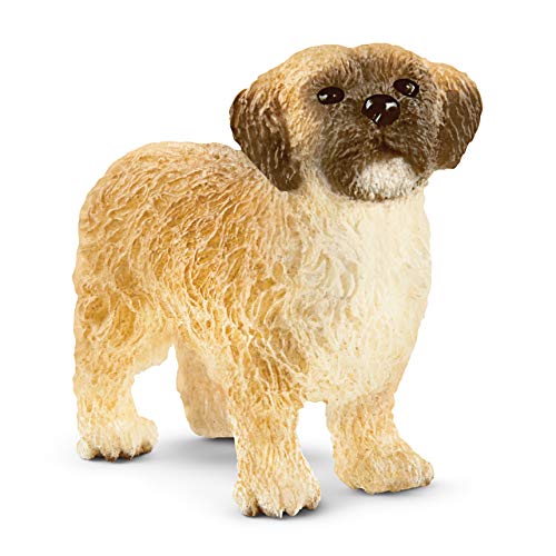 Schleich - Figura Shih Tzu Maltese Farm World, 13931, Multicolor