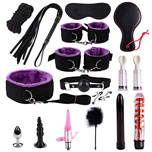 SEX-GHD D Surprise - Party Pack - Regalos - Fiesta de cumpleaños de 18 Piezas para pequeños Juguetes, premios y Juegos de Carnaval (Morado)