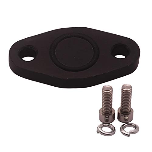 Shiwaki EGR Smog Air Delete Cover Bloque De Escape Fuera del Juego De Placas para SAI 1.8T 1.8 T