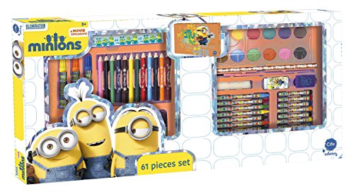 Simba 40311 Minions – Estuche de Actividades, 67 Piezas