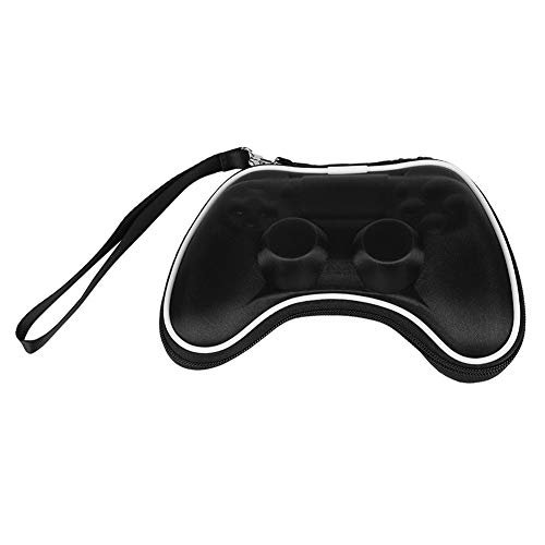 sjlerst Bolsa de Viaje a Prueba de Golpes Estuche de Almacenamiento portátil para Playstation 4 Controlador PS4 Gamepad Negro, Hecho, Fuerte y Duradero de Usar, Brinda protección c