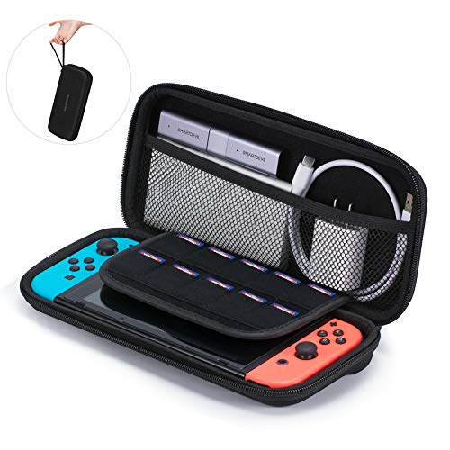 SmartDevil Estuche para Nintendo Switch Estuche Protector Rígido Portátil Estuche de Tansporte para Nintendo Switch Console y Accesorios