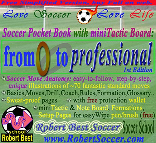 Soccer Pocket Book: from 0 to professional (English Edition)