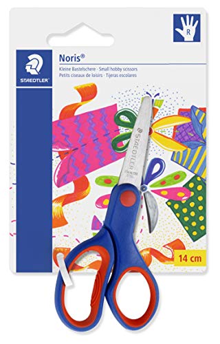 Staedtler Noris Club 965 14NBK - Tijeras para niños diestros de 14 centímetros.