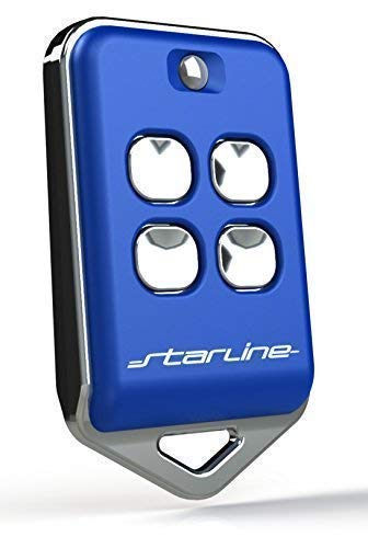 STARLINE Twin 433mhz AU4T, Mando Remoto Distancia Universal para duplicar los mandos Originales frecuencia 433 MHz (433.92) CÓDIGO Fijo. (no códigos rotativos) Made IN EU.