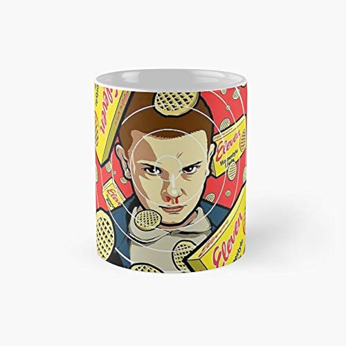 Stranger Things Eleven Classic Taza de café divertida de 325 ml