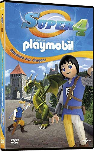 Super 4 (inspiré par Playmobil) - 1 - Attention aux dragons [Italia] [DVD]