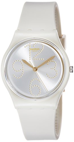 Swatch Reloj Digital para Mujer de Cuarzo con Correa en Silicona GT107