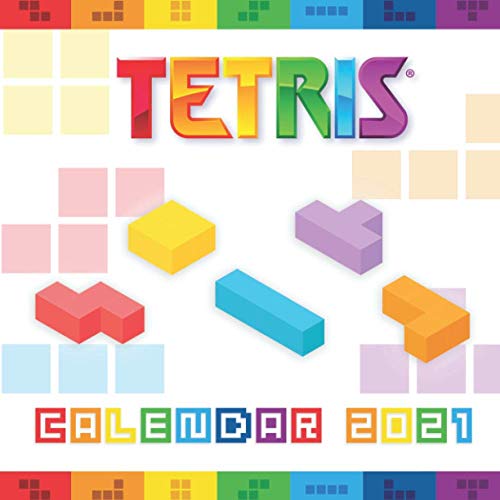 Tetris Calendar 2021: Special Mini Calendar 2021 for Fans - 12 Months