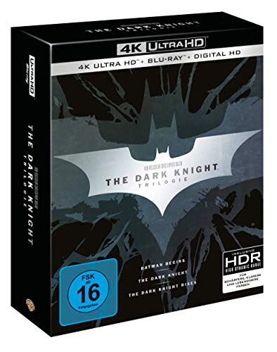 The Dark Knight Trilogy (4K Ultra HD) [Alemania] [Blu-ray]