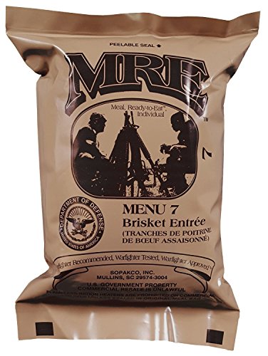 ULTIMATE MRE, Pack Date Printed on Every Meal - Meal-Ready-To-Eat. Inspected Certified Fresh by Ammo Can Man. Pack Date 8/2014 or Newer. Inspection 8/2017 or up. Genuine Mil Surplus. by Ammo Can Man